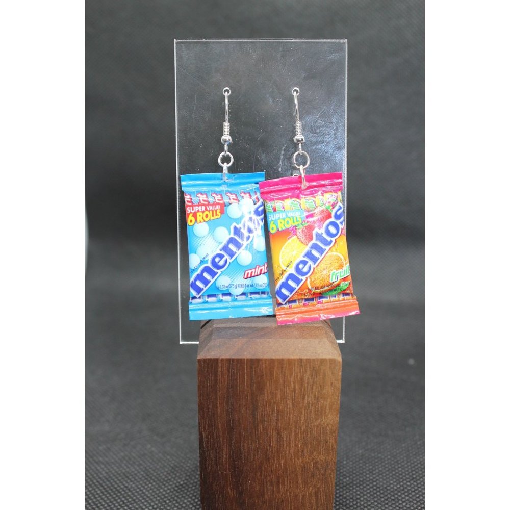 Mini Brands / Mentos candies earrings